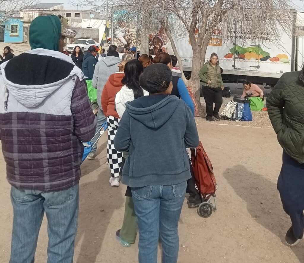 Caritas impulsa apoyo alimentario en la colonia Sierra Azul